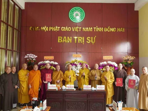 Ban Trị sự Phật giáo tỉnh Đồng Nai bổ sung nhân sự