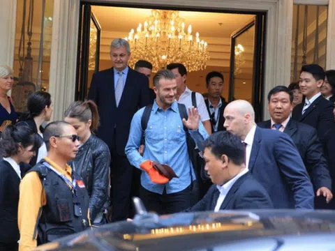 David Beckham rời Hà Nội trong sự tiếc nuối của các fan